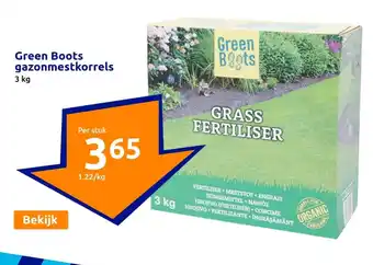 Action Green Boots gazonmestkorrels 3 kg oferta