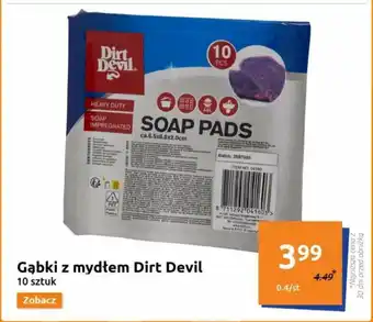 Action Gąbki z mydłem Dirt Devil 10 szt. oferta