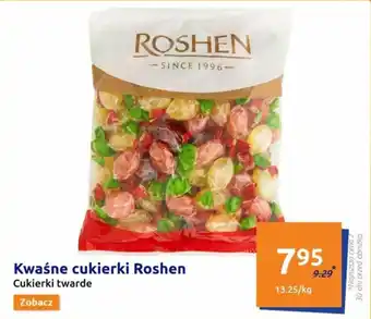 Action Kwaśne cukierki Roshen oferta