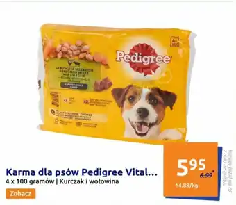 Action Karma dla psów Pedigree Vital 4 x 100 g oferta