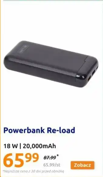 Action Powerbank Re-load oferta