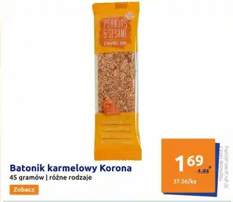 Batonik karmelowy Korona 45 g