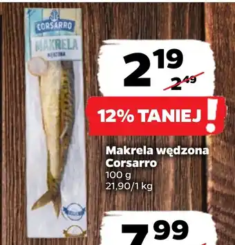 Netto Makrela wędzona Corsarro 100 g oferta