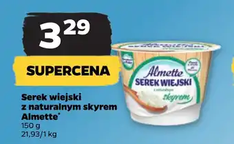 Netto Serek wiejski z naturalnym skyrem Almette 150 g oferta