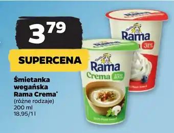 Netto Śmietanka wegańska Rama Crema 200 ml oferta