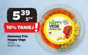 Netto Hummus Trio Happy Vege 210 g oferta