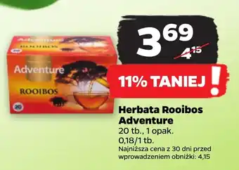 Netto Herbata Rooibos Adventure 20 tb. oferta