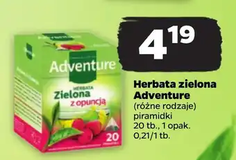 Netto Herbata zielona Adventure 20 tb. oferta