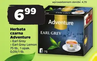 Netto Herbata czarna Adventure 75 tb. oferta