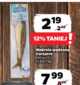 Netto Makrela wędzona Corsarro oferta