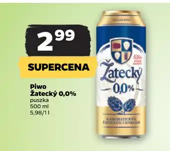 Netto Piwo Žatecký 0,0% oferta