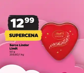 Netto Serce Lindor Lindt 50 g oferta