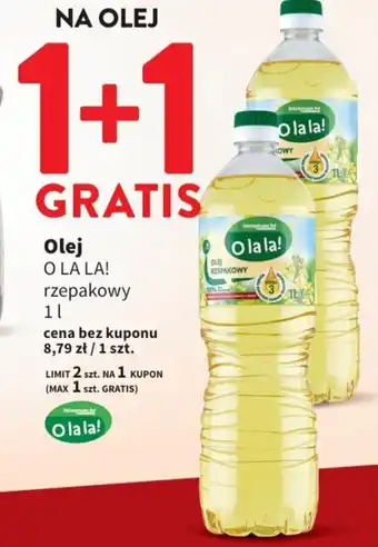 Intermarche Olej O LA LA! rzepakowy 1 l oferta