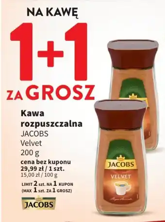 Intermarche Kawa rozpuszczalna JACOBS Velvet 200 g oferta