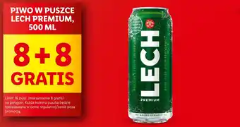 Lidl PIWO W PUSZCE LECH PREMIUM, 500 ML oferta