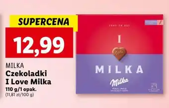 Lidl MILKA Czekoladki I Love Milka 110 g oferta