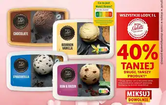 Lidl WSZYSTKIE LODY BON Gelati, 1 L oferta