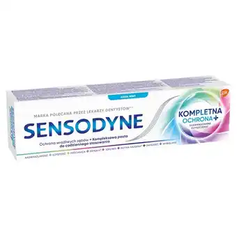 Hebe Sensodyne Cool Mint Kompletna Ochrona + Pasta do zębów z fluorkiem 75 ml oferta