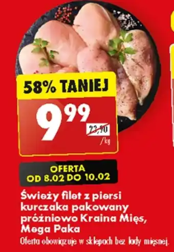 Biedronka Filet z piersi kurczaka oferta