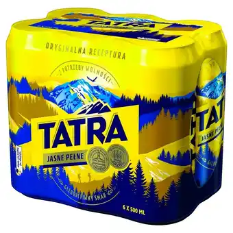 ALDI Tatra Piwo jasne pełne 6 x 500 ml oferta