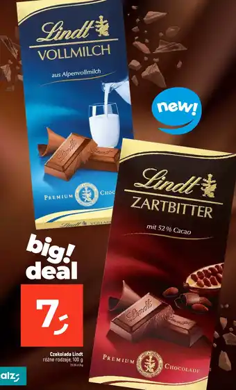 Dealz Czekolada mleczna Lindt oferta