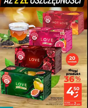 Dealz Herbata pink grapefruit Teekanne love oferta