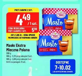 Polomarket Masło Mleczna polana oferta