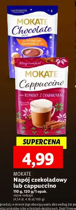 Lidl Napój czekoladowy piernikowy Mokate oferta