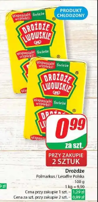 Dino Drożdże lwowskie Polmarkus oferta
