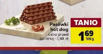 Carrefour Parówki hot-dog oferta