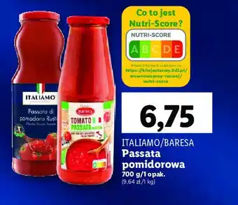 Lidl Passata rustica Baresa oferta