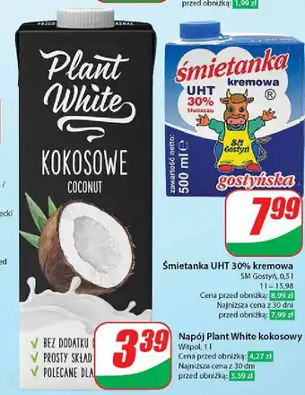 Dino Napój kokosowy Plant white oferta