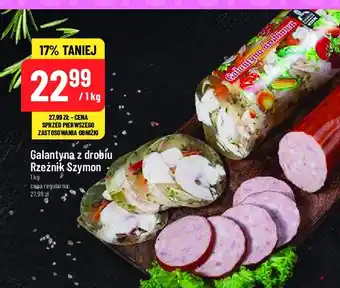 Polomarket Galantyna drobiowa Rzeźnik szymon poleca oferta