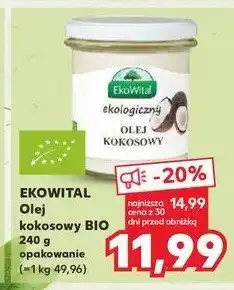 Kaufland Olej kokosowy bio Ekowital oferta
