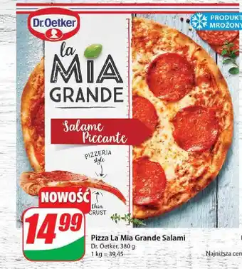 Dino Pizza salame piccante Dr. oetker la mia grande oferta