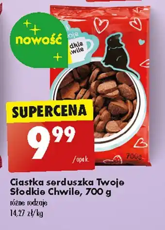 Biedronka Ciastka serduszka Twoje słodkie chwile oferta