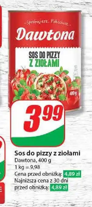 Dino Sos do pizzy z ziołami Dawtona oferta