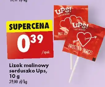 Biedronka Lizak walentynkowy Ups! oferta