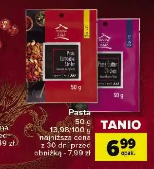 Carrefour Pasta kantońska stir-fry łagodna House of asia oferta