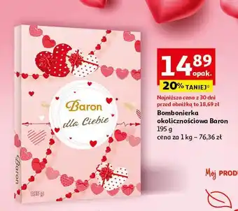 Auchan Bombonierka dla ciebie Baron oferta