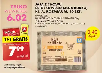Biedronka Jaja ściółkowe kl.m Moja kurka oferta