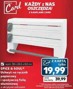 Kaufland Uchwyt na ręcznik papierowy Spice&Soul oferta