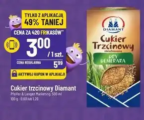 Polomarket Diamant Dry Demerara Cukier trzcinowy nierafinowany 500 g oferta