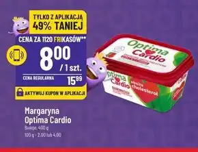 Polomarket Optima Cardio Margaryna roślinna z dodatkiem steroli roślinnych 400 g oferta