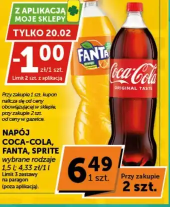 Groszek Napój gazowany Coca-Cola oferta