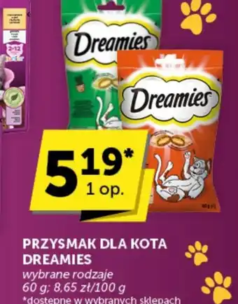 Groszek Przysmak dla kota Dreamies oferta