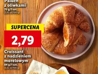 Lidl Croissant z nadzieniem morelowym 84 g oferta