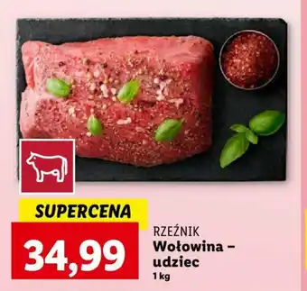 Lidl RZEŹNIK Wołowina udziec 1 kg oferta