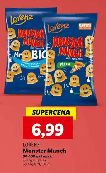 Lidl LORENZ Monster Munch 90-100 g oferta