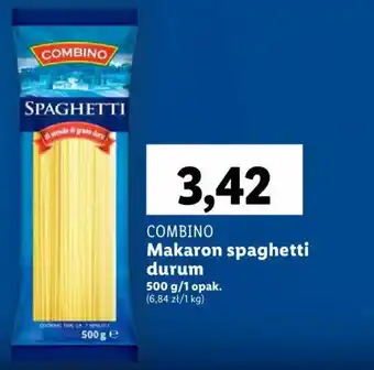 Lidl COMBINO Makaron spaghetti durum 500g oferta